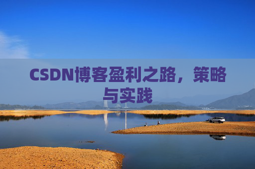 CSDN博客盈利之路，策略与实践